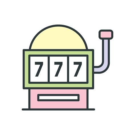 Slot Machine Icon Vector Art, Icons, and Graphics for .